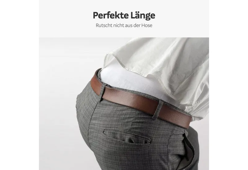 Burnell & Son Burnell & Son Unterhemd T-Shirt Business mit Kurzarm und Rundhals für Herren aus Baumwolle (Packung, Set, Spar-Pack, Spar-Packung, Spar-Set, 3-St., 3er-Pack) Feinripp, extra lang, Weiß, – Produktbild 3 von 5