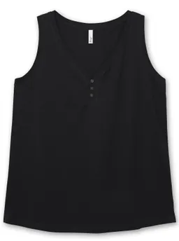 sheego Tanktop schwarz – Produktbild 1 von 1