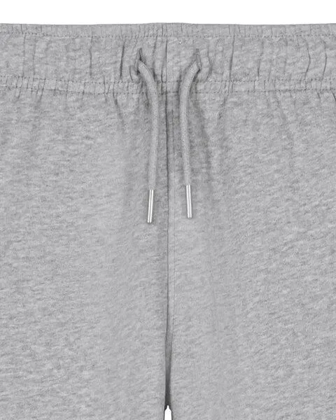 THE FACE OF ELEMENTS The Face of Elements Playful Peak Relaxed Fit Kids Sweatpant aus 100% Bio-Baumwolle, Heather grey (grau), – Produktbild 1 von 4