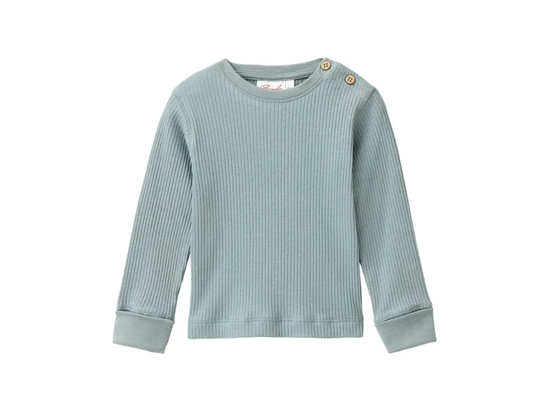 People Wear Organic People Wear Organic Langarm-Shirt rip balsam grün 98/104, Grün, – Produktbild 1 von 1