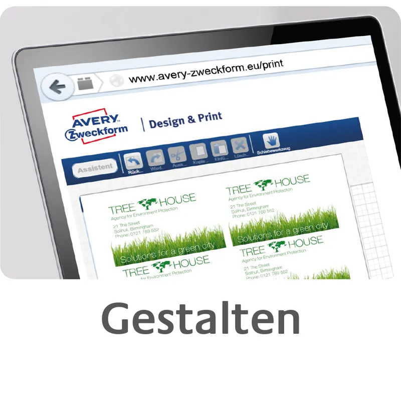 Avery Zweckform C32011-10 Etiketten – Produktbild 3 von 3