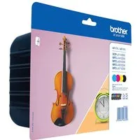 Brother Brother 4er Set Tintenpatronen LC127XLBK/C/M/Y schwarz, cyan, magenta, gelb – Produktbild 1 von 1