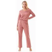 ORGANICATION ORGANICATION TIEERRA | Pyjama-Set aus Bio-Baumwolle, Clay, – Produktbild 1 von 1