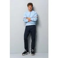 M 5 BY MEYER M 5 BY MEYER Summer Structure baumwoll Five Pocket, Blau (marine), – Produktbild 2 von 5