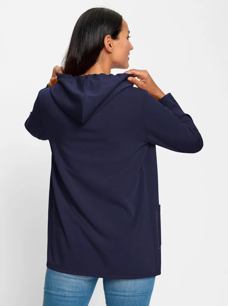 heine Shirtjacke marine, Marine, – Produktbild 2 von 2