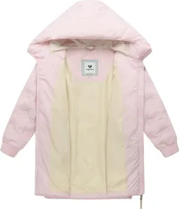 ragwear ragwear Kurzmantel Noxie Embossed Y Leichter Winter-Steppmantel mit Kapuze, wasserdicht – Produktbild 1 von 1