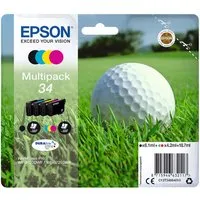 Epson Epson 4er Set Tintenpatronen T3466/ 34 schwarz, cyan, magenta, gelb – Produktbild 1 von 1