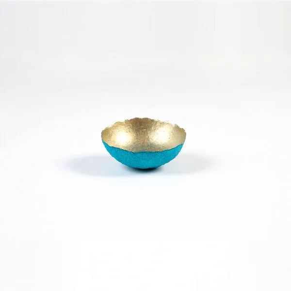 Sundara Sundara Schmuck- / Dekoschälchen, Türkis, – Produktbild 4 von 6
