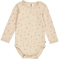Müsli by Green Cotton Langarmbody Oak/Walnut/Blush 80 – Produktbild 1 von 1