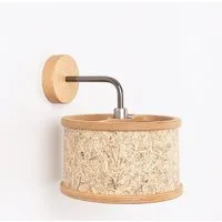ALMUT von Wildheim ALMUT von Wildheim Nachhaltige Almheu Wandlampe aus 100 % Tiroler Bio-Gräsern von Almut – Produktbild 1 von 1