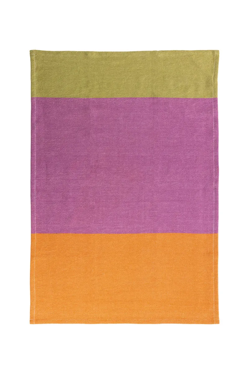 Tranquillo Geschirrtuch COLOURI Violett – Bio-Baumwolle - violett – Produktbild 1 von 3