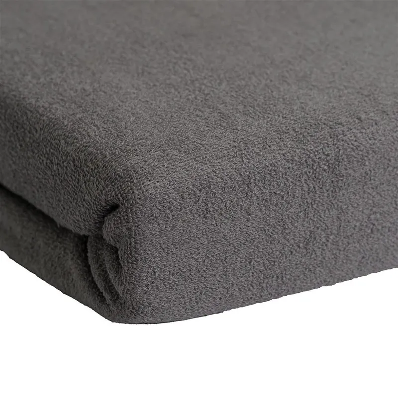 Carpe Sonno Spannbettlaken Frottee Winter Laken 90x200 100x200 140x200 160x200 180x200 200x200, Frottee, Gummizug: rundum, (1 Stück), Warmes Winter Spannbettlaken 90x200 Spannbetttuch Grau, Grau, – Produktbild 3 von 5