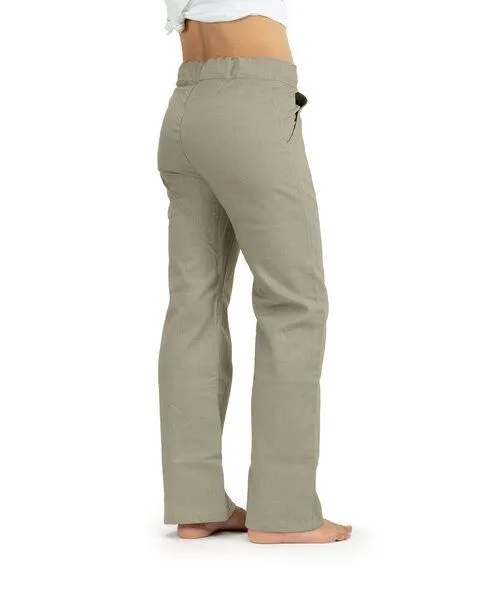 SCHAZAD Leinenhose Essential Slim von SCHAZAD, Oliv, – Produktbild 4 von 4