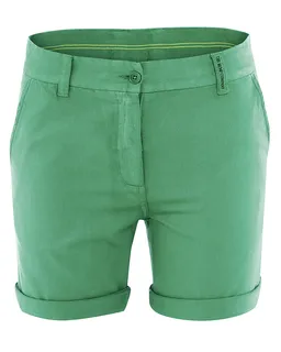 HempAge Hempage Damen vegan Smaragdgrüne Shorts – Produktbild 1 von 1