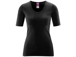 Living Crafts LIVING CRAFTS - Damen Kurzarm-Shirt - Schwarz (100% Bio-Baumwolle), Nachhaltige Mode, Bio Bekleidung – Produktbild 1 von 1