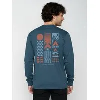 GreenBomb GREENBOMB Camp Mode Crisp - Sportliches Longsleeve / hochwertiger Print / GOTS / Fair & Vegan – Produktbild 1 von 1
