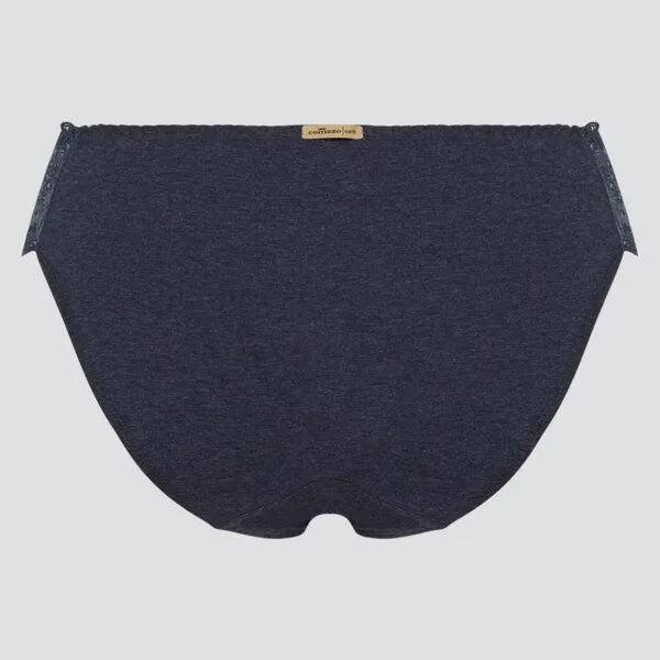 comazo|earth Spitzen Slip, Marine-melange, – Produktbild 5 von 5