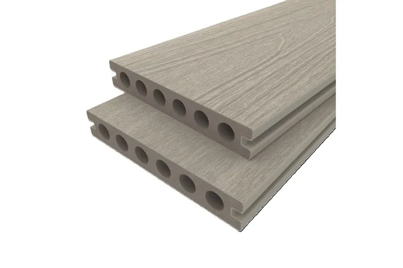 woodstore24 WPC Terrassendiele, coextrudiert, Hohlkammerdiele, grau, 23 x 138 mm, Länge 4 m – Produktbild 1 von 1