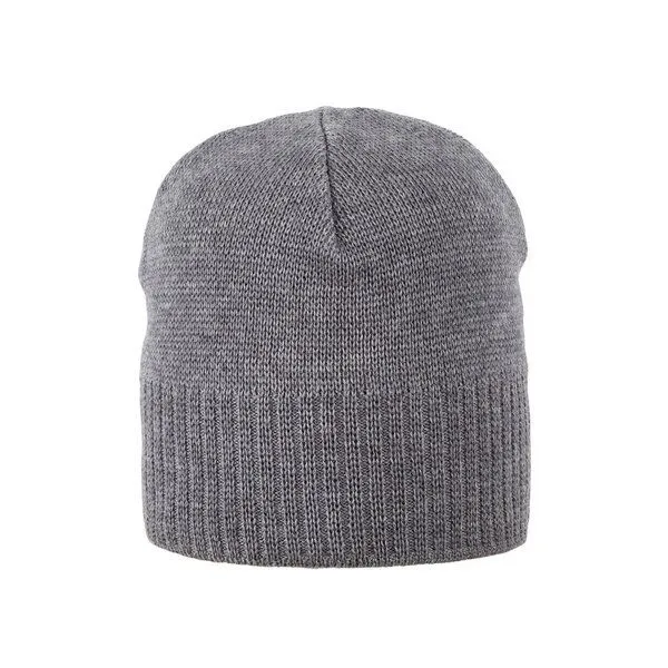 Pure pure by Bauer Pure pure by Bauer Pure Pure Unisex halb Beanie Mütze reine kbT-Schurwolle, Grau-melange (grau), – Produktbild 1 von 1
