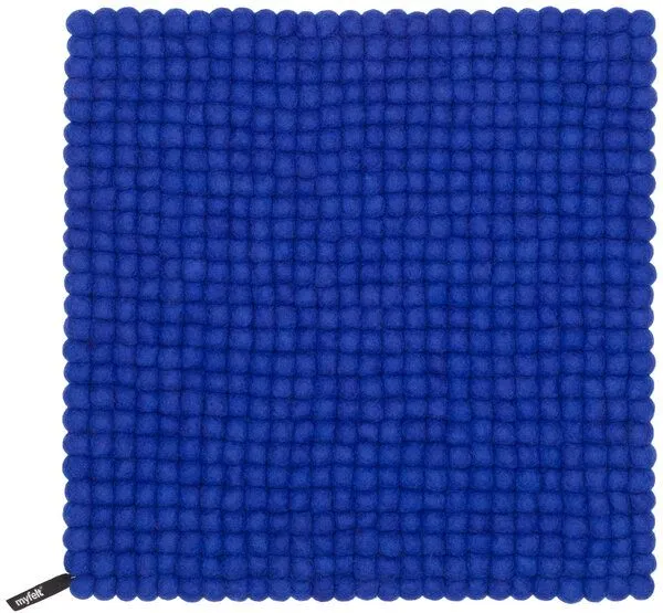 myfelt myfelt Filzkugel Sitzauflage (⌀ 36 cm, 36 x 36 cm), Royalblau (isa), – Produktbild 1 von 4