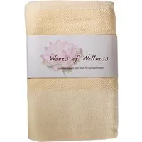 HängemattenGlück Hamam Strandtuch natura-weiß Maße 100 x 180 cm – Produktbild 1 von 1