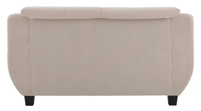 Home affaire 2-Sitzer Yesterday zeitlos und komfortabel, gemütliche Armlehnen, Microfaser, Beige, – Produktbild 4 von 5