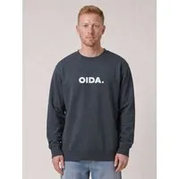 watapparel watapparel Sweatshirt Unisex Oida, India ink grey, – Produktbild 1 von 1