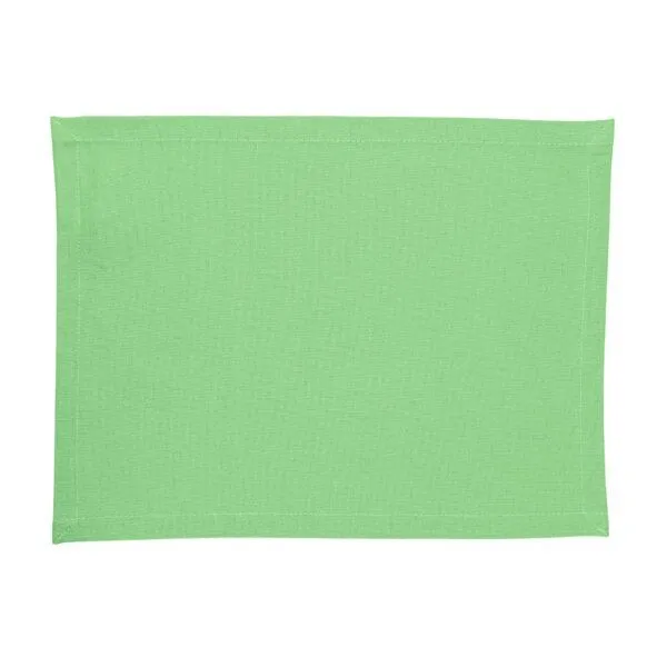 Mary Rose® Mary Rose® SOFT Panama-Tischset, Baumwolle Bio, Hellgrün, – Produktbild 1 von 2