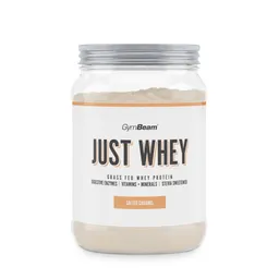 GymBeam GymBeam Just Whey Protein aus Weidehaltung 500 g Salted Caramel – Produktbild 1 von 1