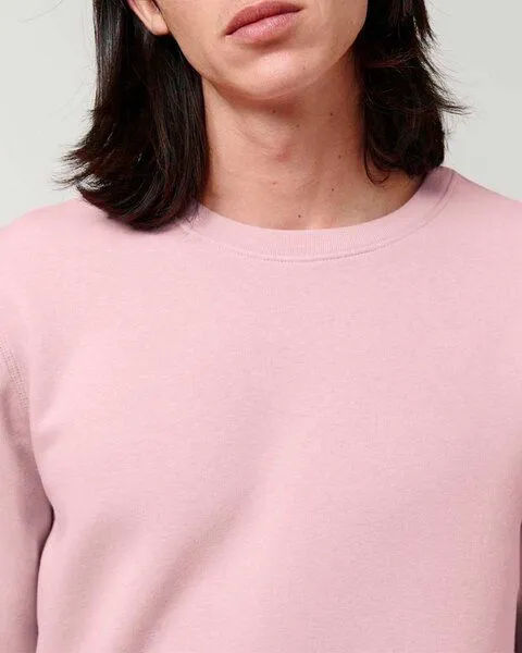YTWOO YTWOO Unisex Sweatshirt | fairtrade & ökologisch, Pink, – Produktbild 3 von 4