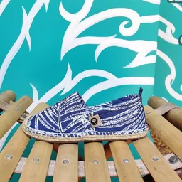 REFISHED fair fashion REFISHED fair fashion Espadrilles 'HAPPINESS' (Leaf) – Produktbild 1 von 1