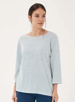 ORGANICATION ORGANICATION Longsleeve aus Bio-Baumwolle mit Leinen – Produktbild 1 von 1