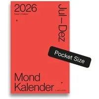 Candrakala Mondkalender 2026 Pocket 2. Halbjahr – Produktbild 1 von 1