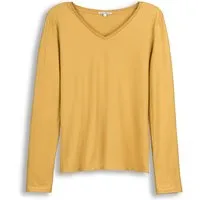 Living Crafts LIVING CRAFTS - Damen Langarm-Shirt - Gelb (100% Bio-Baumwolle), Nachhaltige Mode, Bio Bekleidung, Gelb, – Produktbild 2 von 2