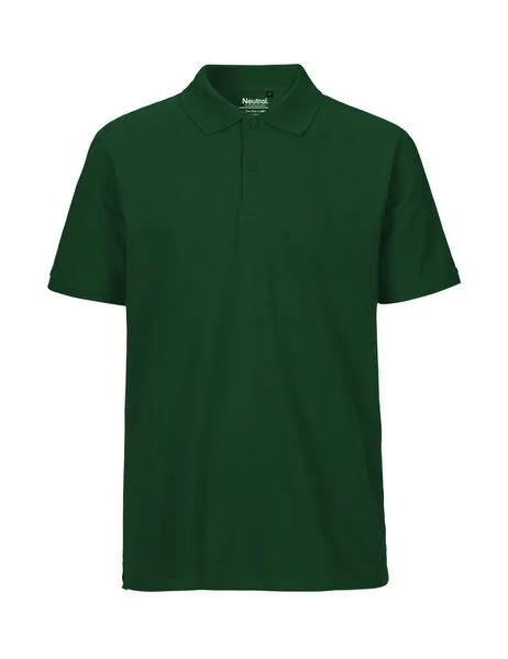 Neutral® - 3FREUNDE Neutral® - 3FREUNDE Männer Poloshirt, Flaschengrün, – Produktbild 1 von 3