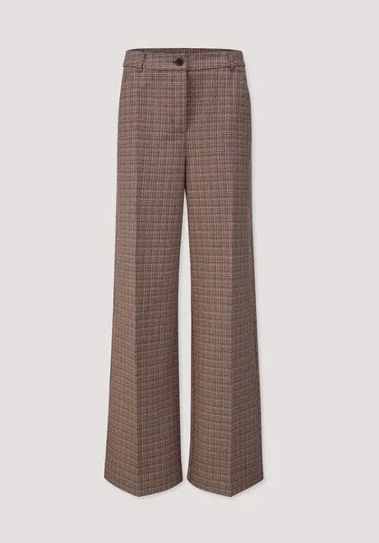 hessnatur hessnatur Tweed-Hose Wide Leg Relaxed aus reiner Bio-Baumwolle, Wildrose, – Produktbild 3 von 3
