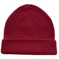 TINKU -Celebrating Bolivian Heritage TINKU -Celebrating Bolivian Heritage 100% Baby Alpaka Beanie Mütze (ILLIMANI) aus Bolivien (Handgestrickt), Rot, – Produktbild 1 von 1
