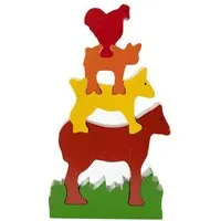 El Puente El Puente Puzzle "Stadtmusikanten" | Fair Trade & Handmade aus Sri Lanka – Produktbild 1 von 1