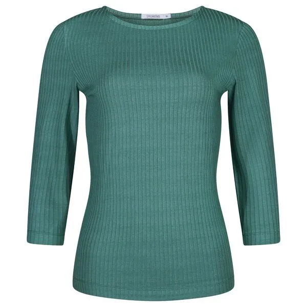 GreenBomb GREENBOMB Ripp-Longsleeve Refined, Jungle green, – Produktbild 1 von 4