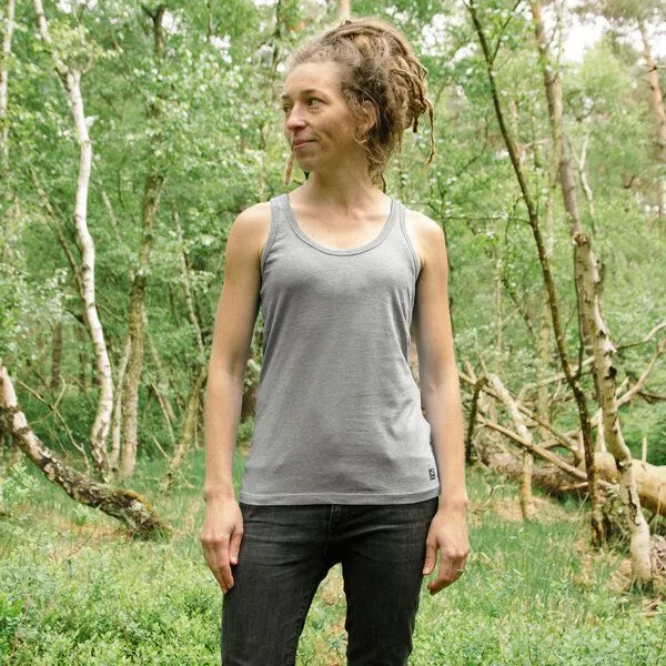 Cmig Cmig Damen Tank-Top Blaubeere, Grau, – Produktbild 3 von 4