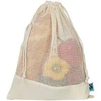 Printwear Printwear Obstbeutel Einkaufsnetz Gemüsebeutel Obstnetz Aufbewahrungsnetz, Natur, – Produktbild 1 von 1