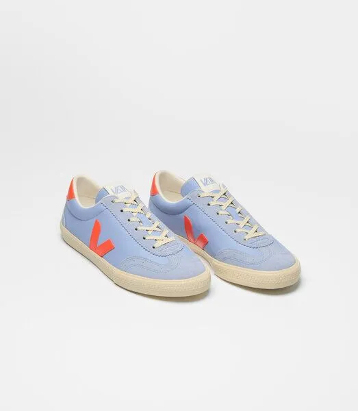 Veja Veja Damen-Sneakers Volley OT Olympe Orange Fluo Calcaire – Produktbild 2 von 3