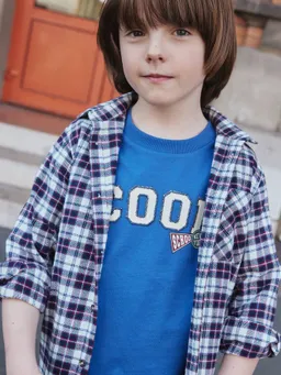 Vertbaudet Jungen T-Shirt mit Print und Baumwolle – Produktbild 1 von 1