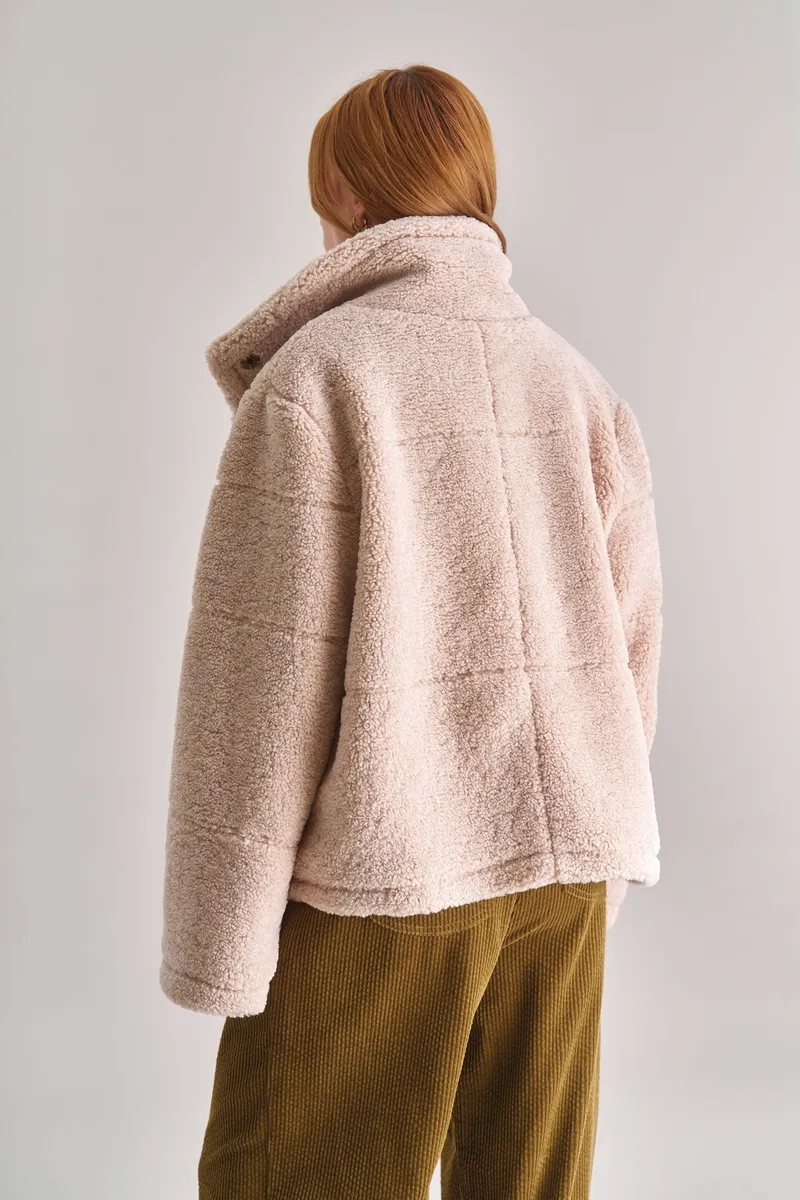 KOMODO KOMODO Damen vegan Jacke Isobel Sand Beige, Beige, – Produktbild 2 von 2