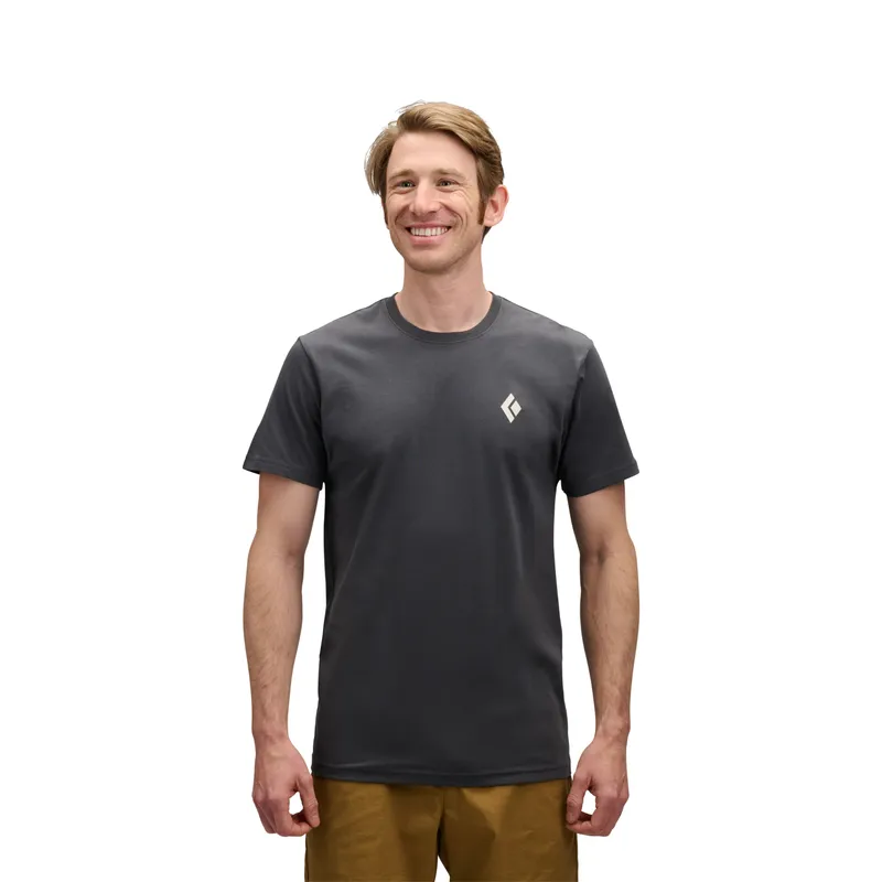 Black Diamond T-Shirt Black Diamond Bd Backcountry Stamp, Gris, – Produktbild 1 von 2