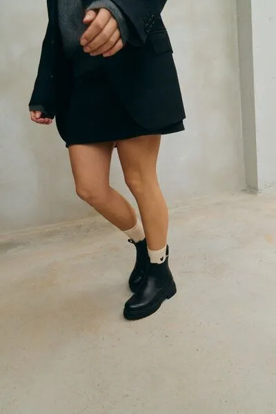Jutelaune Jutelaune Mischa Chelsea Boots, Schwarz, – Produktbild 1 von 4