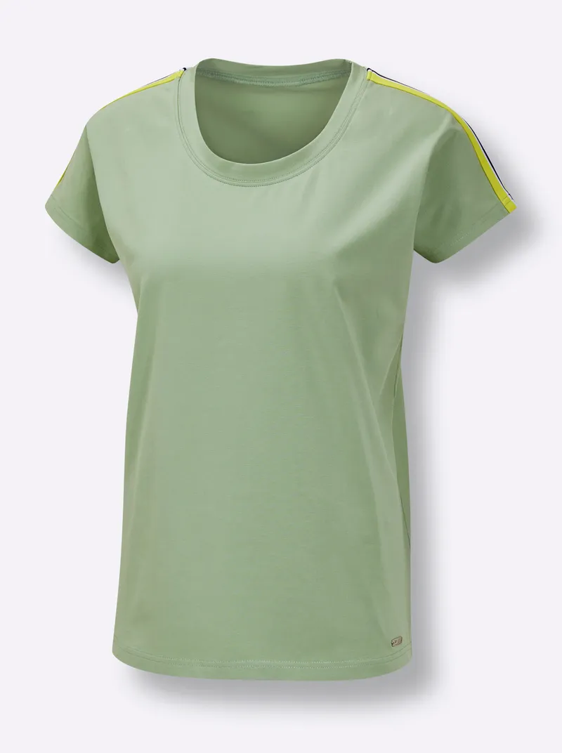 feel good Shirt eucalyptus, Eucalyptus, – Produktbild 1 von 2