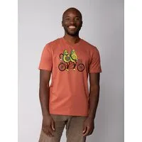 watapparel watapparel T-Shirt Unisex Avocado Fahrrad – Produktbild 1 von 1