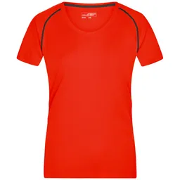 James & Nicholson James & Nicholson Funktions-Shirt Damen JN495 Gr. L bright-orange/black – Produktbild 1 von 1