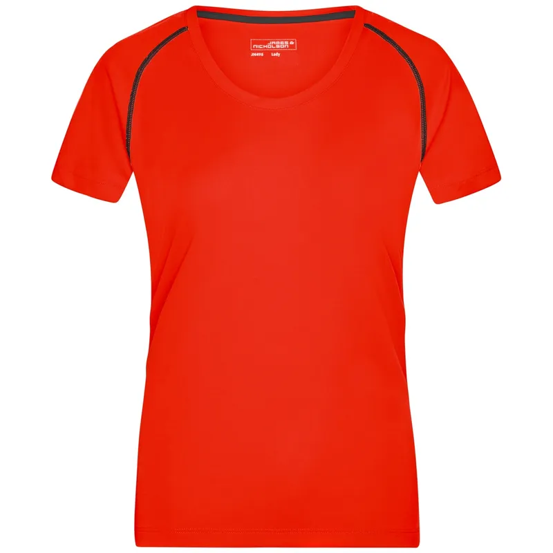 James & Nicholson James & Nicholson Funktions-Shirt Damen JN495 Gr. XL bright-orange/black – Produktbild 1 von 1